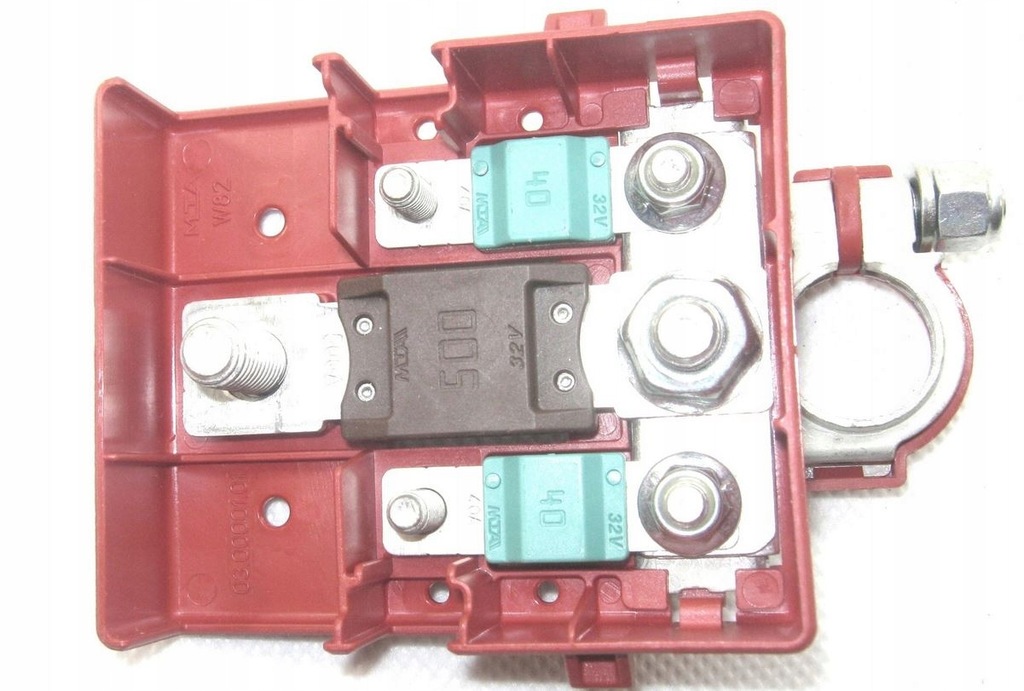 фото №3, Клемма + плюсовая master ii movano предохранитель 500a