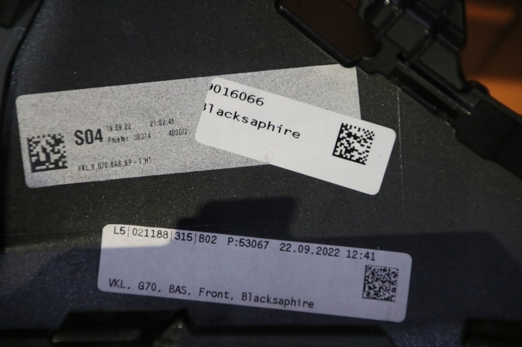 фото №10, Bmw 7 g70 i7 бампер перед передний цвет 475