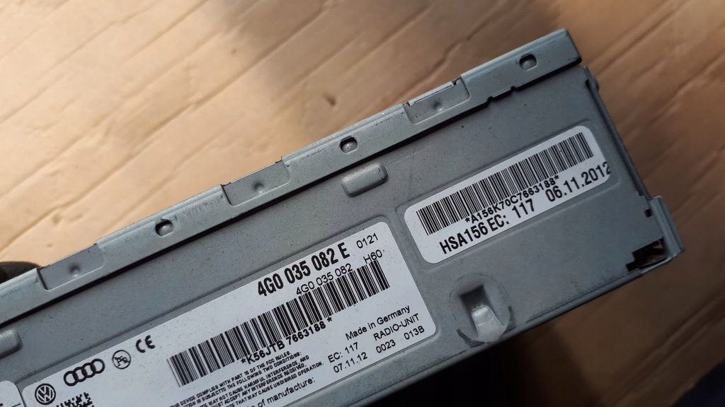 фото №5, S4 b8 lift a4 модуль тюнер радіо 4g0035082e a5 s5