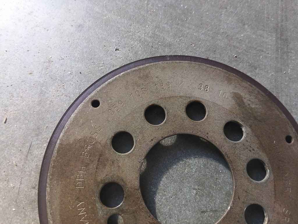 фото №2, Колесо зчеплення датчик вала 059105189k audi 3.0 tfsi