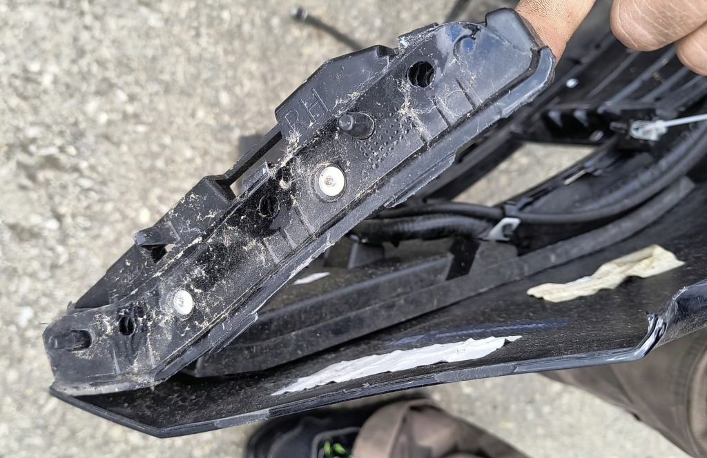 фото №10, Бампер решётка хром направляющая балка усилитель ford edge ii lift 18- st-line