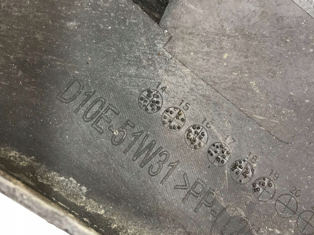 фото №15, Молдинг накладка крыла левый перед mazda cx3 cx-3 2015 d10e51w31