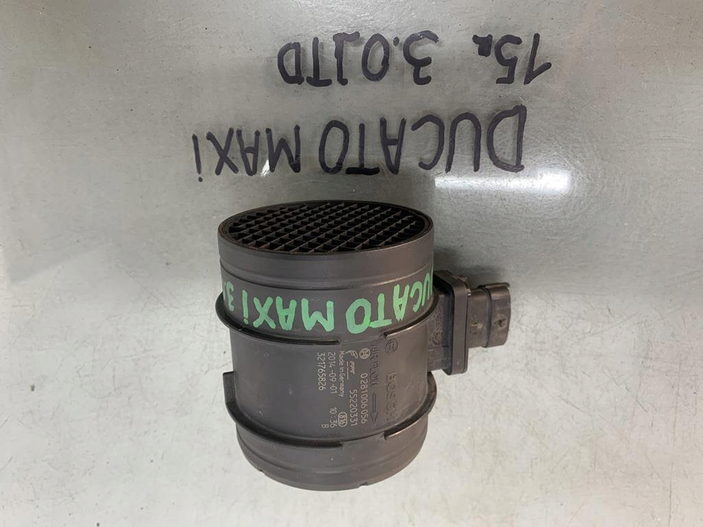 Купить Расходомер fiat ducato 3 3.0 jtd 15 r 0281006056 55220331