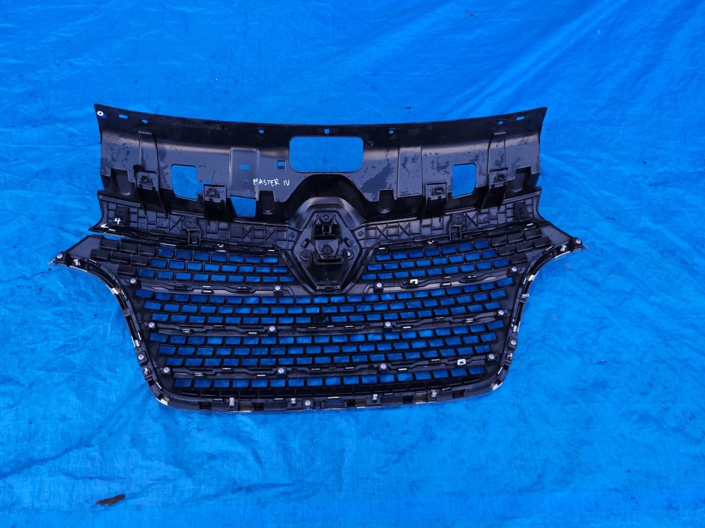 Renault trafic iii | решётка радиатора решётка радиатора хром бампера перед lift 623109004r Доставка