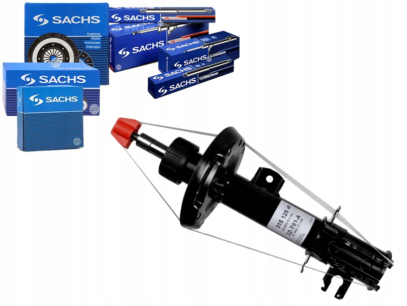 фото №1, Sachs амортизатор citroen nemo fiat fiorino qubo p