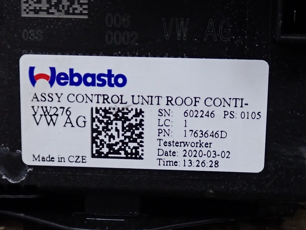 фото №11, Люк панорама жалюзи комплектная оригинал europa vw t-roc 20r