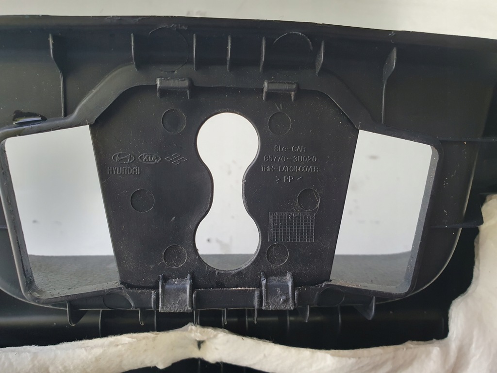 фото №5, Kia sportage 3 iii 10- защита порог поперечина заднего замка крышки