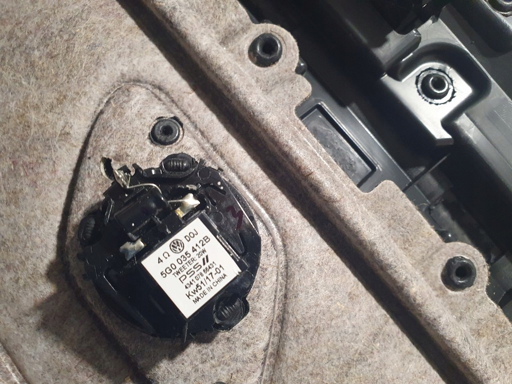 фото №12, Vw golf vii sportsvan 2018r обшивка обивка дверь левый задняя 510867211l