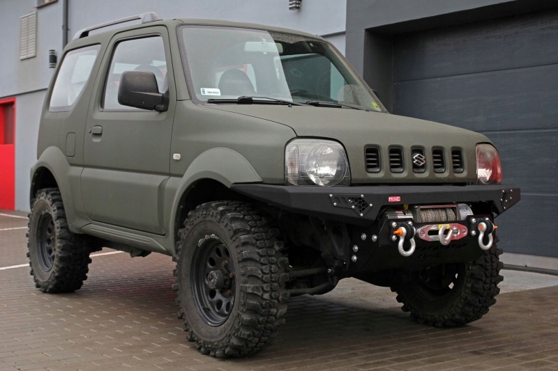 фото №7, Бампер передний стальной suzuki jimny more 4x4