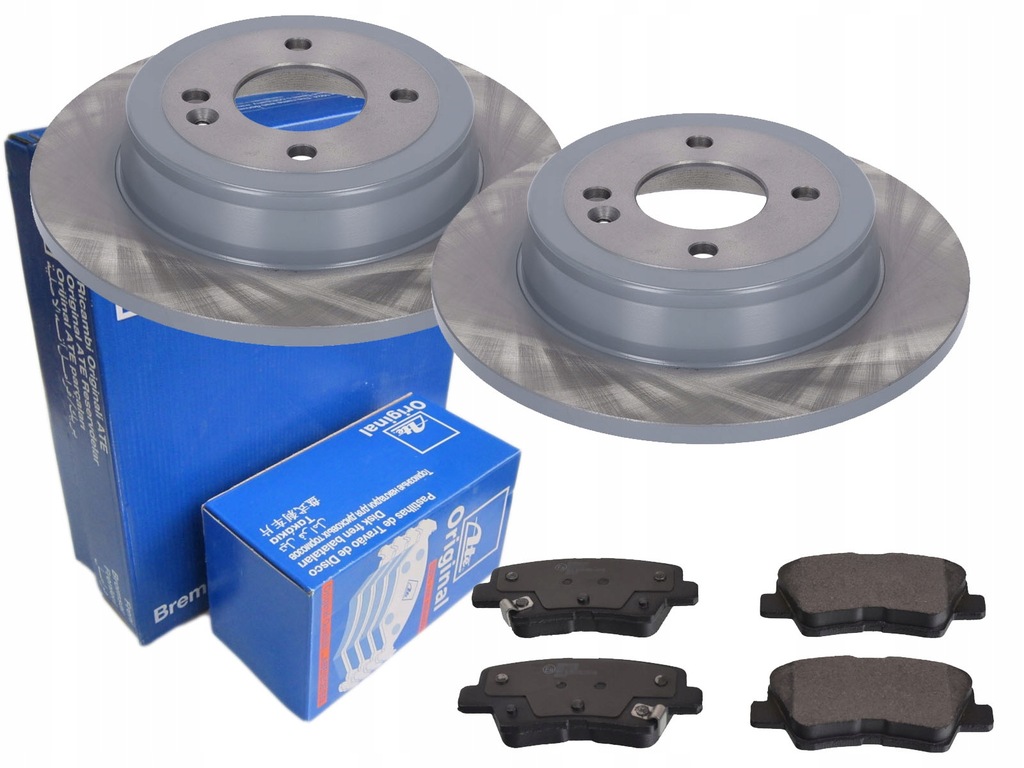 фото №1, Гальмівні диски гальмівні колодки ate задня kia rio iii iv 262mm