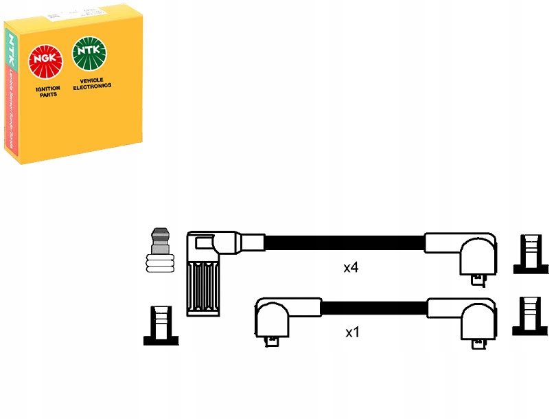 фото №1, Ngk дроти запалювання fiat tipo 1.4 i.e. 160.ap.