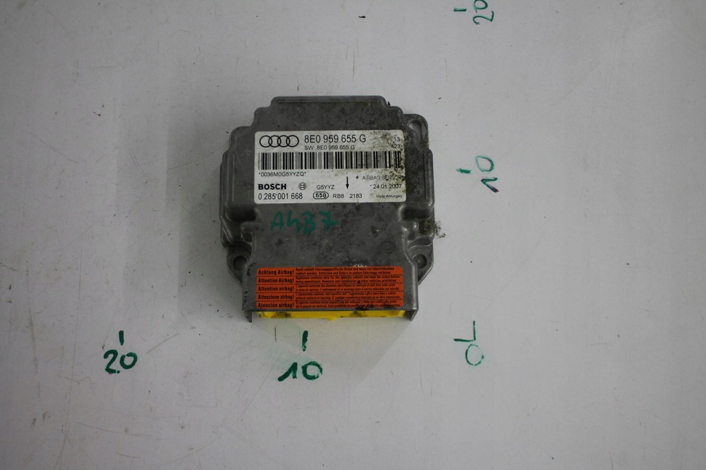 фото №1, Модуль датчик подушка безпеки 8e0959655g audi a4 b7