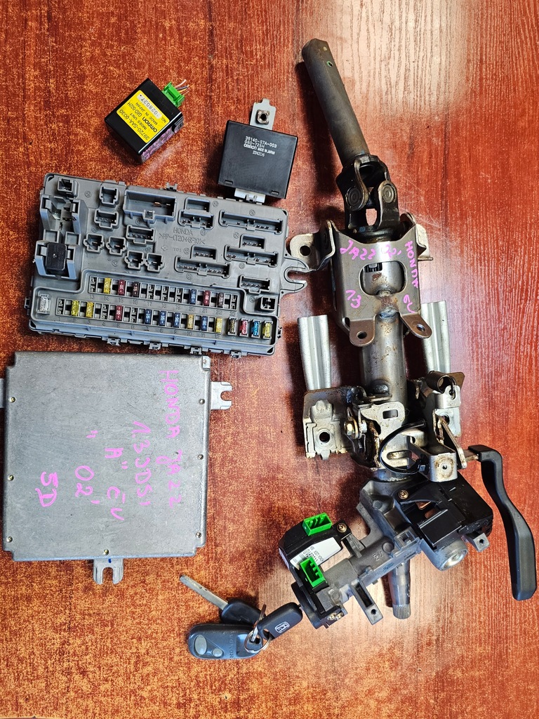 фото №9, Набор иммобилайзер бортовой компьютер honda jazz 1.3idsi eu 39720saa0030