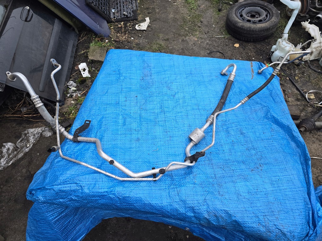 фото №1, Peugeot 207 1.4 трубки трубка шланг кондиционера комплект