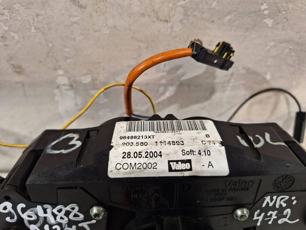 фото №7, Переключатель комбинированный лента 96488213xt citroen c3 03-