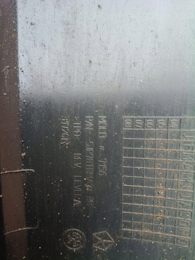 Jeep commander xk 05-10 молдинг порог правая 5jp78trma в Украине