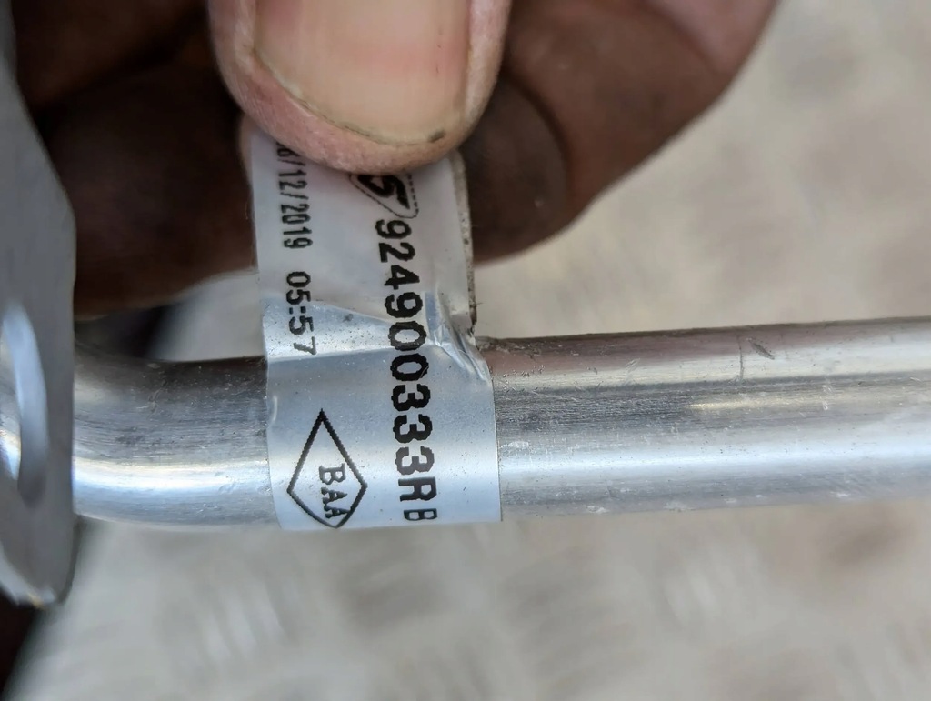 фото №6, Renault captur ii 2020-2024 1.0 tce шланг кондиционера