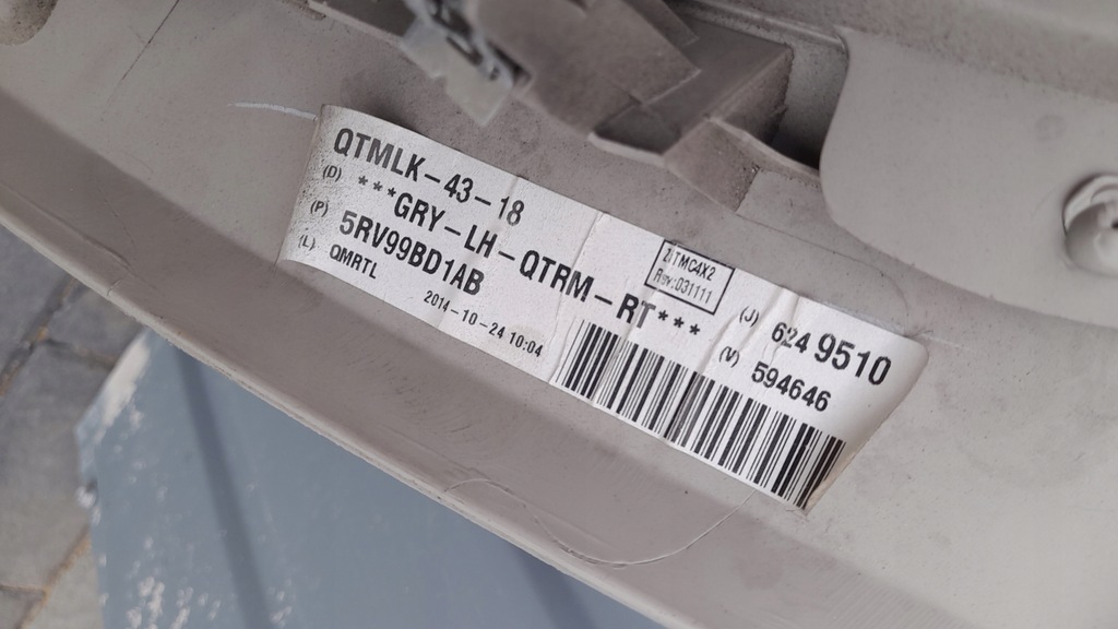 фото №8, Chrysler town country v 10-20 обшивка багажника левый правый usa