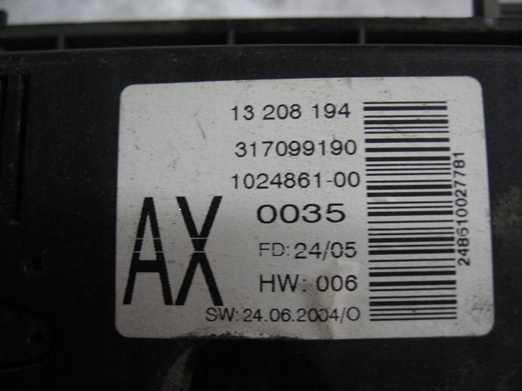 фото №3, Рамка дисплей opel zafira b ii 1041469