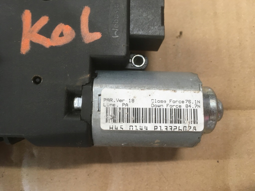 фото №4, Моторчик люк renault koleos