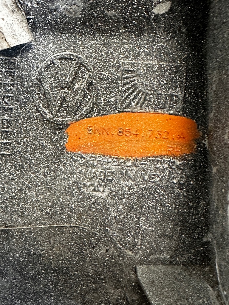 фото №5, Tiguan накладка молдинг крыло перед правый 5nn