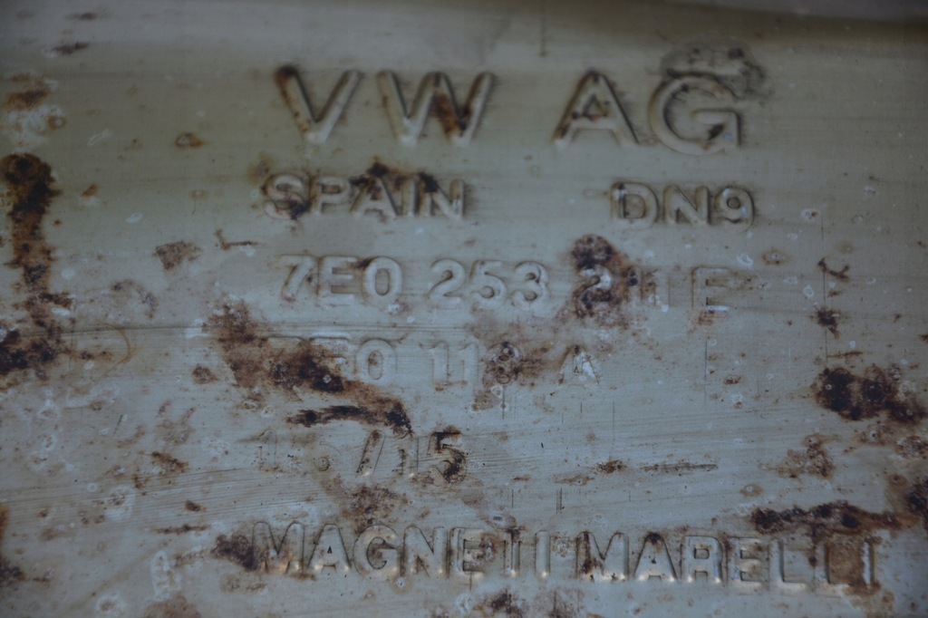 фото №5, Гасник середній vw t6 multivan 15-19 7e0253211e