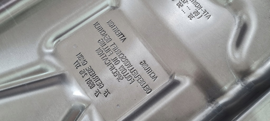 фото №13, A6 c7 4g піддон оливи коробки 3.0 tfsi 8hp-55 zf0501216377 a7 4g