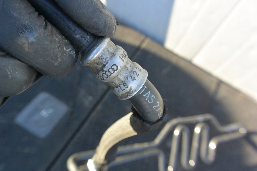 фото №8, Audi q7 4l vw touareg 4.2 fsi bar шланг радіатор підсилювача kpl