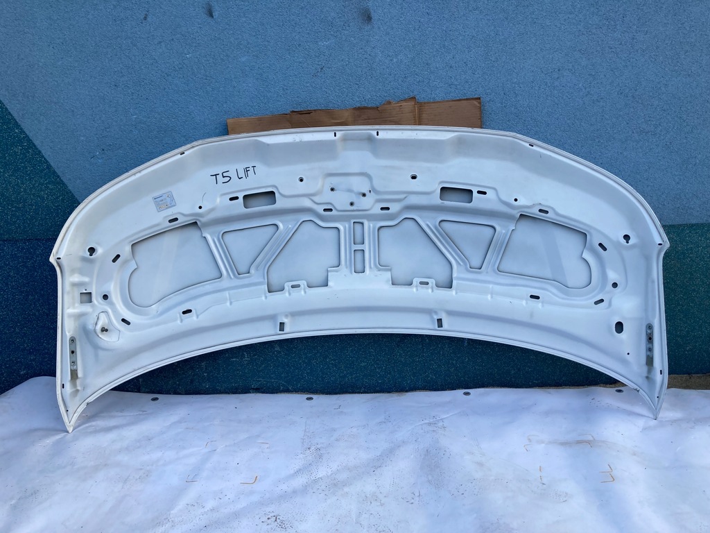 фото №12, Vw t5 lift transporter caravelle multivan 10- капот белый