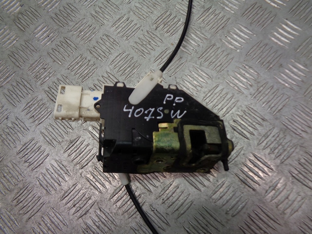 фото №1, Замок двері центральний правий задня peugeot 407 sw