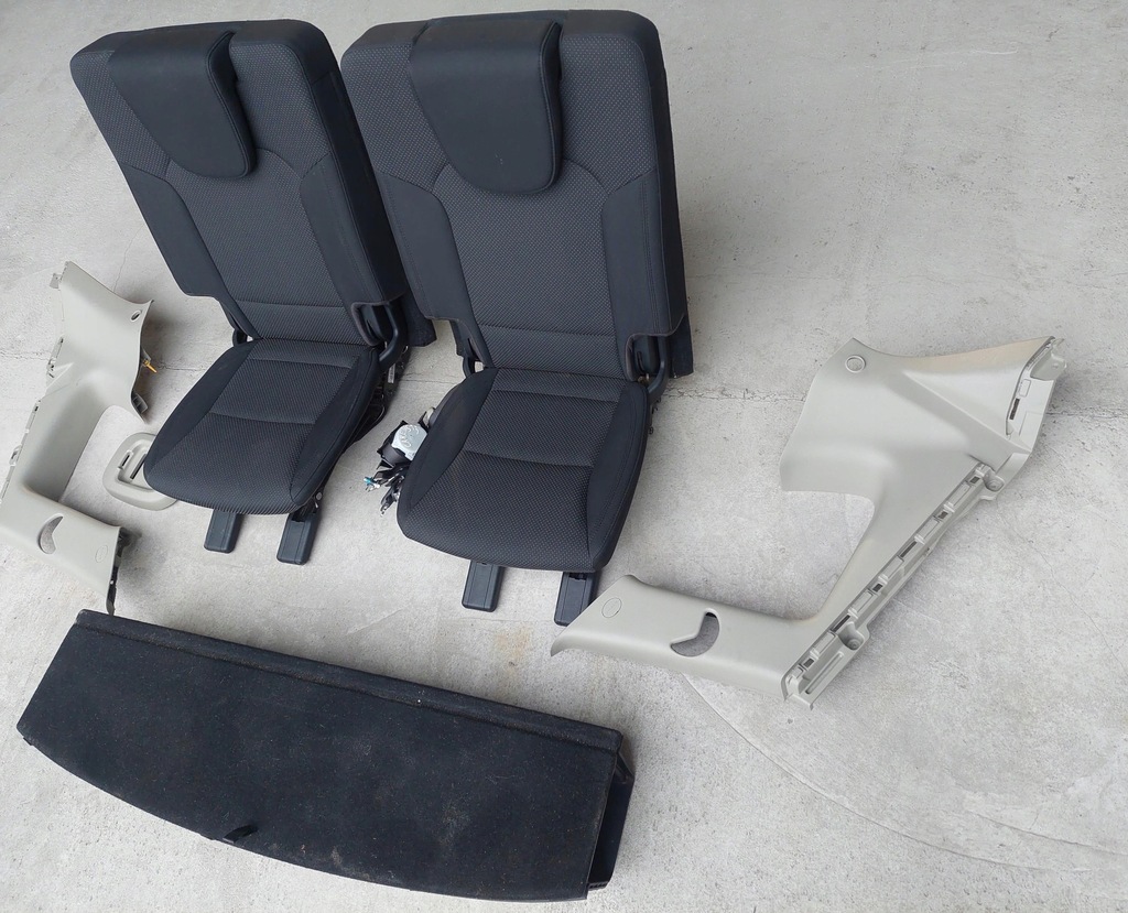 фото №5, Сидіння заднє сидіння сидіння iii ряд комплект kia carens iv