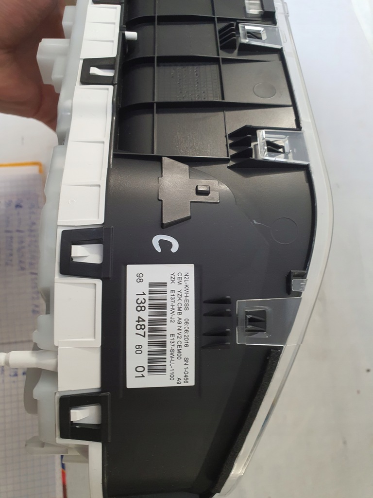 фото №5, Счетчик приборная панель peugeot 208 i 2008 9813848780 дисплей