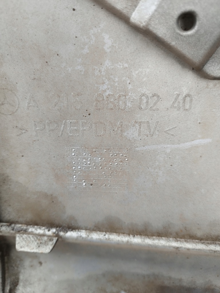 Бампер перед омивачі датчики pdc mercedes cl w215 колір 347 Оригінал