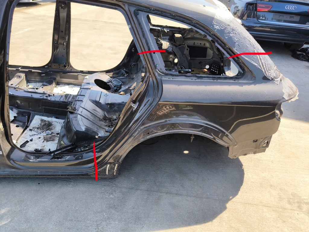 фото №7, Чверть поріг крила лівий задня audi a4 b8 allroad 2008-2016 оригінал !!!