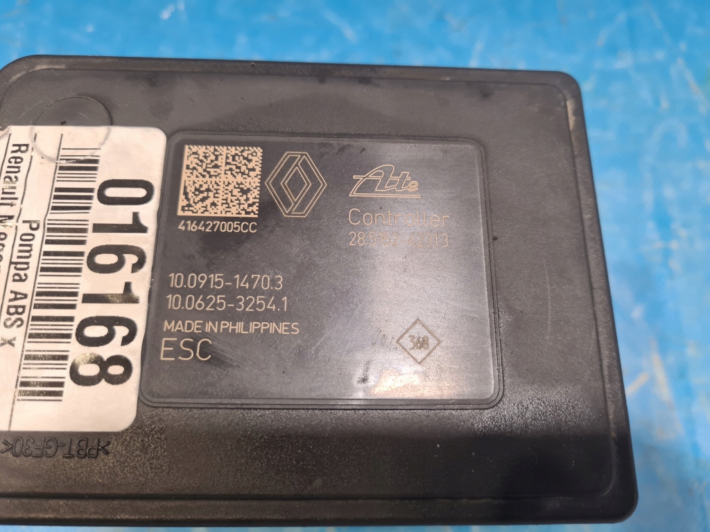 фото №5, Насос abs x 476604349r h5f408 renault megane iv