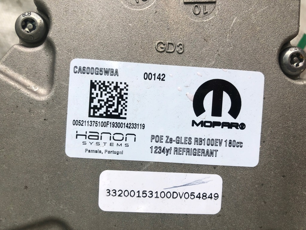 фото №5, Fiat 500 электрик компрессор кондиционера компрессор