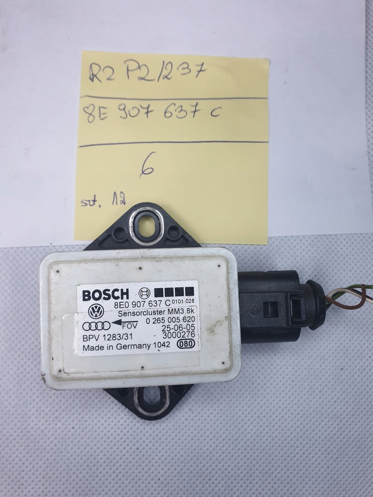 фото №1, Модуль esp audi a4 b7 8e0907637c