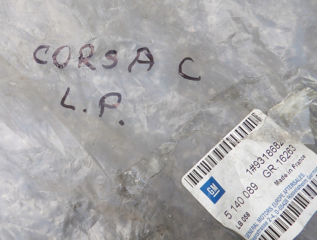 фото №6, Opel corsa c подъемник стекло lp 93186826 новый