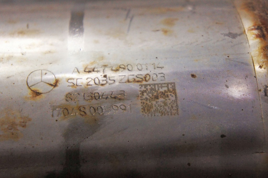 фото №6, Je311 mercedes vito w447 1.6d выхлоп катализатор