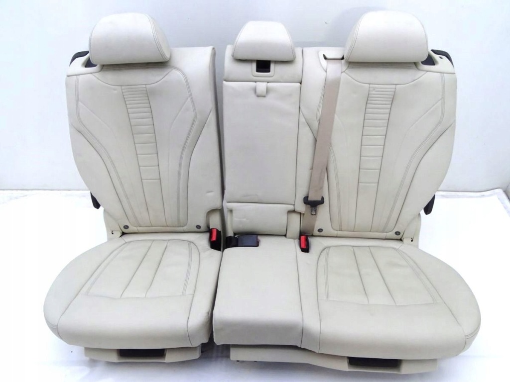 фото №7, Bmw x5 f15 13-18 сидіння комфорт заднє сидіння бежева шкіра europa 7 осіб 265km