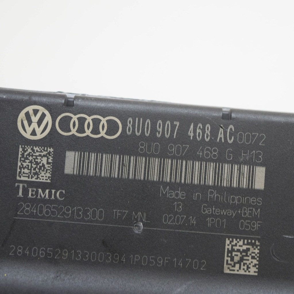 фото №6, Audi a1 2014 модуль керування шлюз