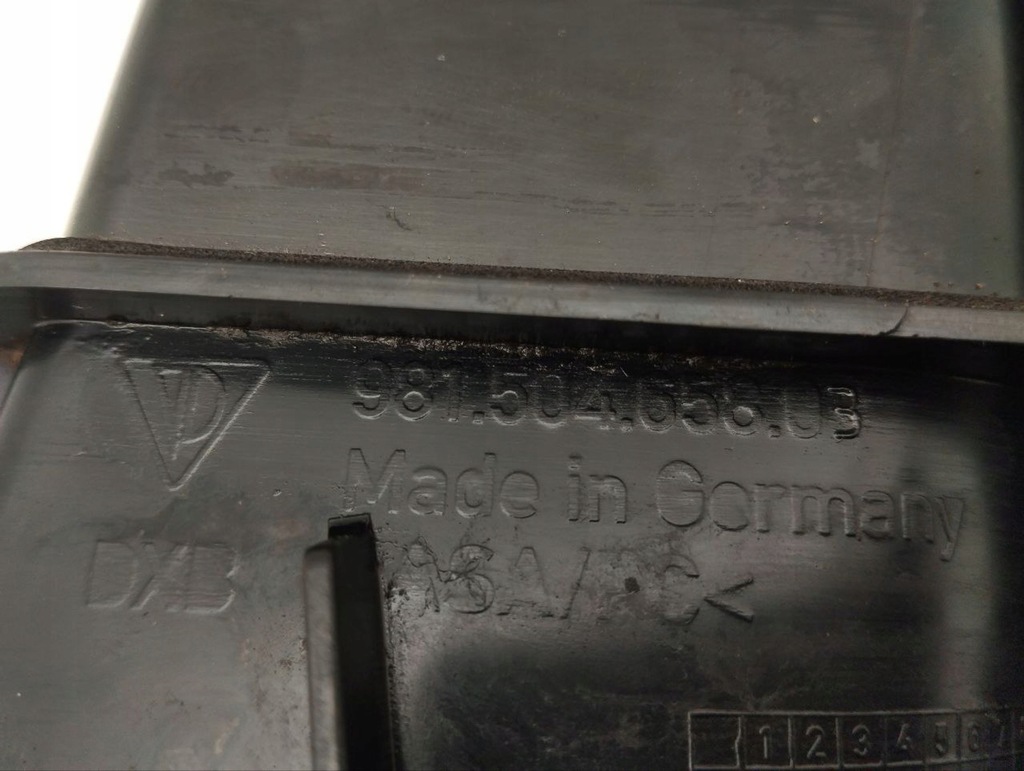 фото №7, Porsche cayman 981 2014 защита вентилятора радиатора 98150465803