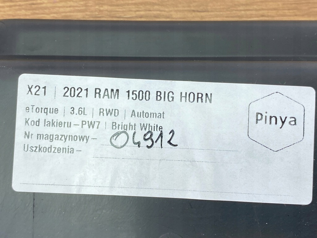 фото №8, Полиця бардачок dodge ram 1500 2019+