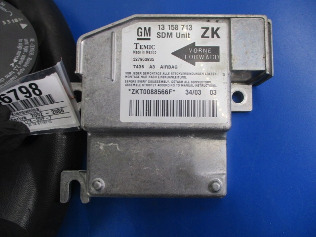 фото №10, Opel meriva a повітропровід подушка стрічка