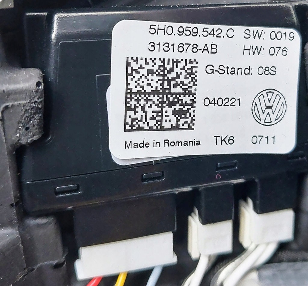 фото №14, Повітропровід шкіра r-line digital 5h0959542c 5h0419089 golf viii oryg arteon