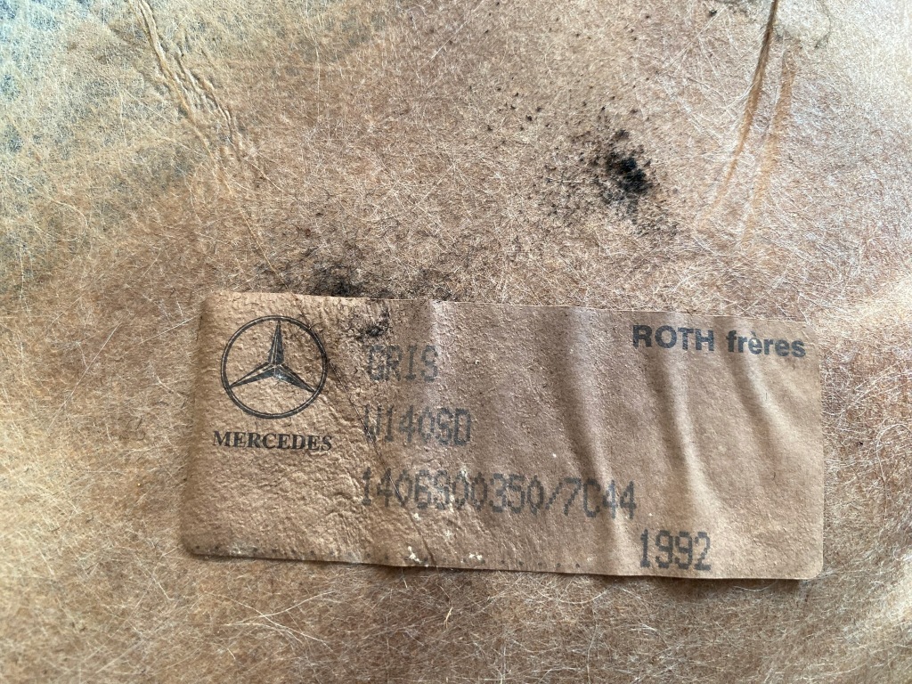 Стеля стеля оббивка стелі люк mercedes w140 1406900350 Зі Шроту
