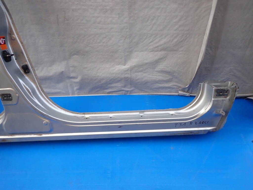 фото №6, Nissan xtrail t31 07- поріг правий блок двигуна середній