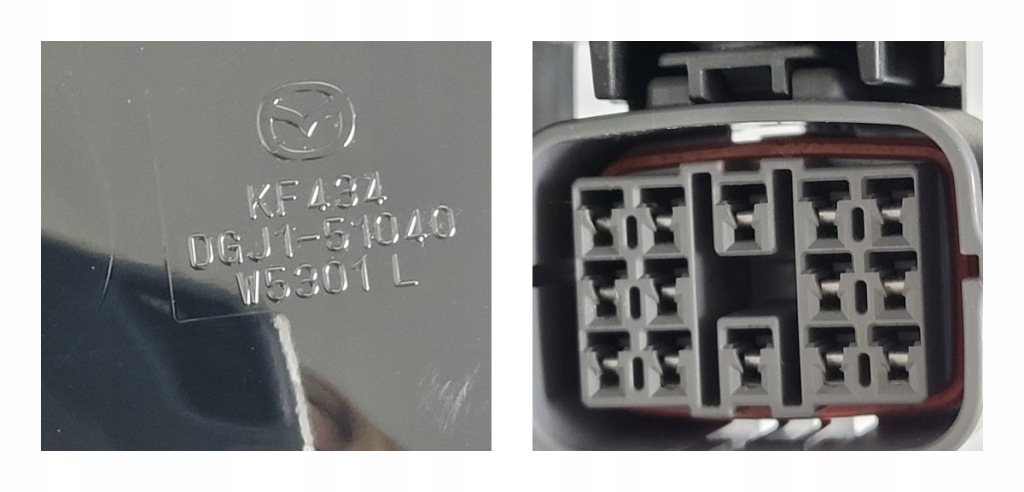 Фара ліва перед full led mazda cx-30 14 pin 2019- dgj1 Зі Шроту