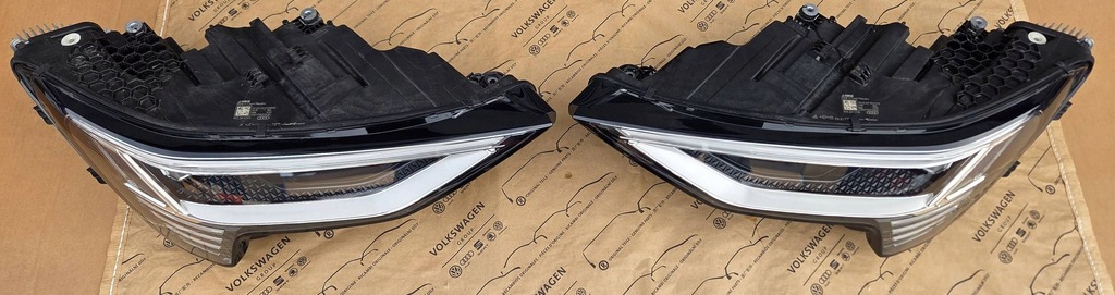 фото №8, Audi e-tron q8 лампы фара перед 4ke941039 4ke941040 полный