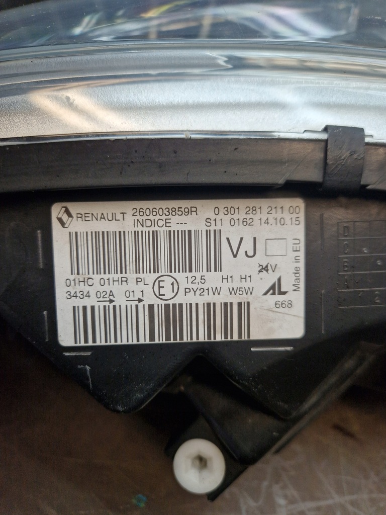 фото №11, Renault captur i лампа перед ліва